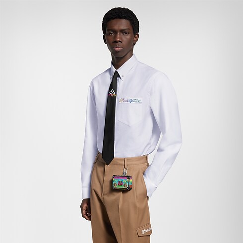 Áo Sơ Mi in Đồ Nam's Trang phục Áo sơ mi collections by Louis Vuitton (Thu phóng sản phẩm)