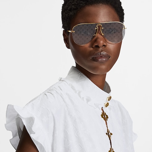 Áo Frill Blouse in Đồ Nữ's Trang phục Áo collections by Louis Vuitton (Thu phóng sản phẩm)