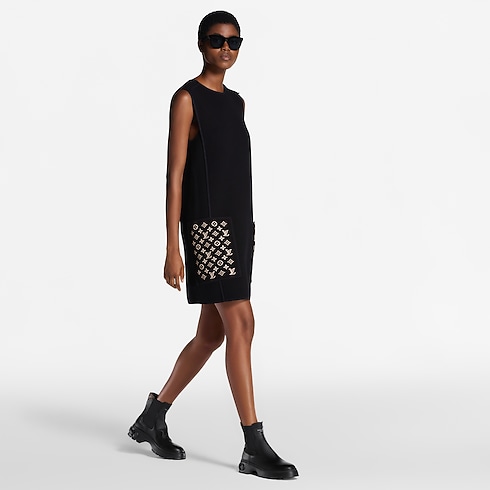 Giày Bốt LV Squad Chelsea in Đồ Nữ's Giày Giày bốt collections by Louis Vuitton (Thu phóng sản phẩm)