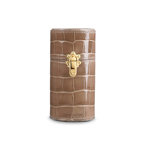 Vỏ Đựng Nước Hoa Du Lịch 100ML Da cá sấu bóng in Nước hoa và Làm đẹp's Các bộ sưu tập Nước hoa du lịch collections by Louis Vuitton (Thu phóng sản phẩm)