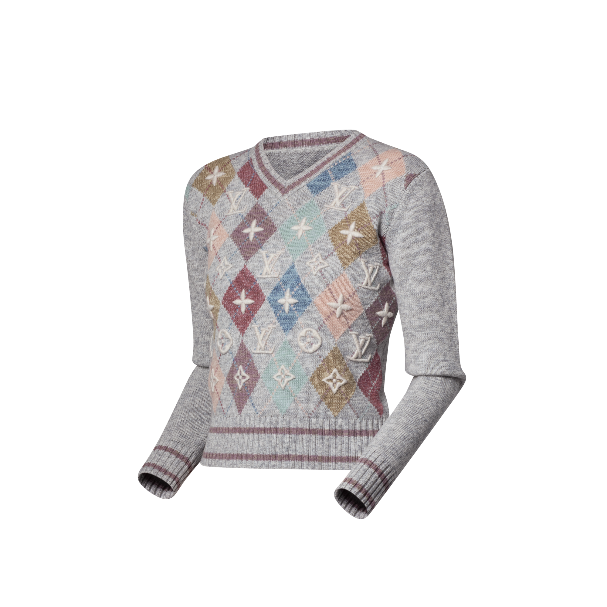 3D Signature Argyle Pullover  in Đồ Nữ