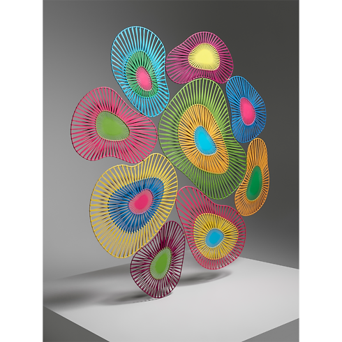 Bộ Trang Trí Treo Tường Aguacate - Campana Brothers in Rương, Phụ kiện du lịch và Trang trí nội thất's Trang trí nội thất và Nghệ thuật không gian phòng ăn Objets Nomades - Bộ sưu tập nội thất collections by Louis Vuitton (Thu phóng sản phẩm)