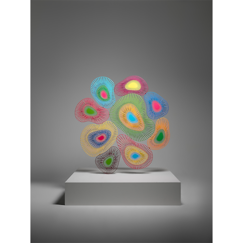 Bộ Trang Trí Treo Tường Aguacate - Campana Brothers in Rương, Phụ kiện du lịch và Trang trí nội thất's Trang trí nội thất và Nghệ thuật không gian phòng ăn Objets Nomades - Bộ sưu tập nội thất collections by Louis Vuitton (Thu phóng sản phẩm)