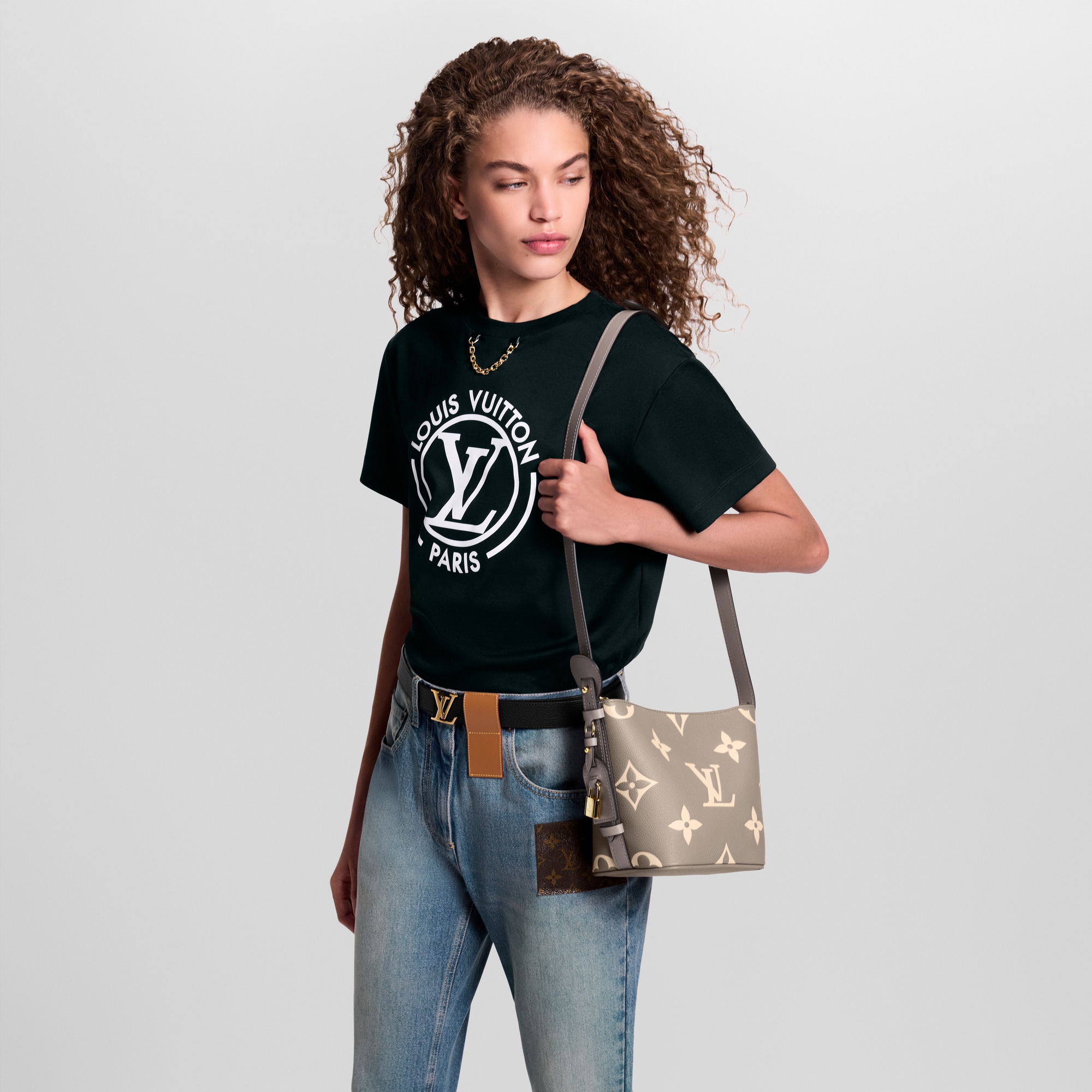 Túi All In BB Da Bicolor Monogram Empreinte in Đồ Nữ
