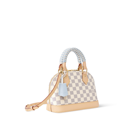 Túi Alma BB Damier Azur Canvas in Túi và Phụ kiện bằng da's Túi xách nữ Túi biểu tượng collections by Louis Vuitton (Thu phóng sản phẩm)