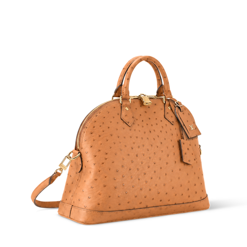 Alma MM Soft Autruche in Đồ Nữ's Túi Túi da quý hiếm collections by Louis Vuitton (Thu phóng sản phẩm)