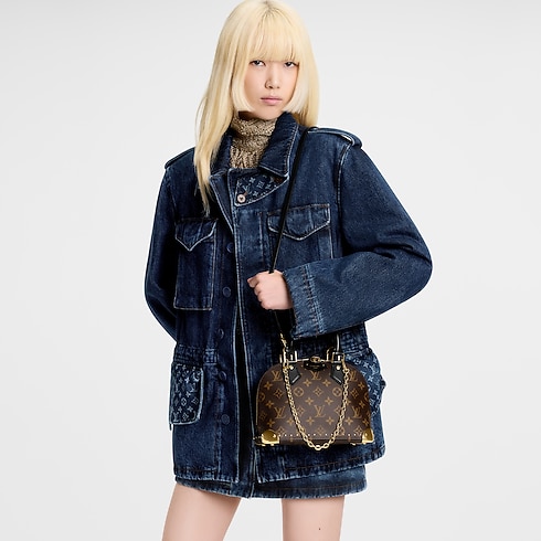 Túi Alma Trunk BB Monogram in Túi và Phụ kiện bằng da's Túi xách nữ Túi biểu tượng collections by Louis Vuitton (Thu phóng sản phẩm)