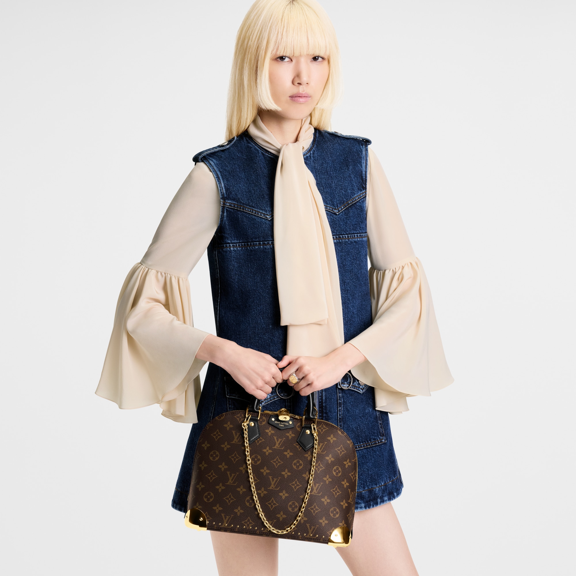 Túi Alma Trunk PM Monogram in Túi và Phụ kiện bằng da