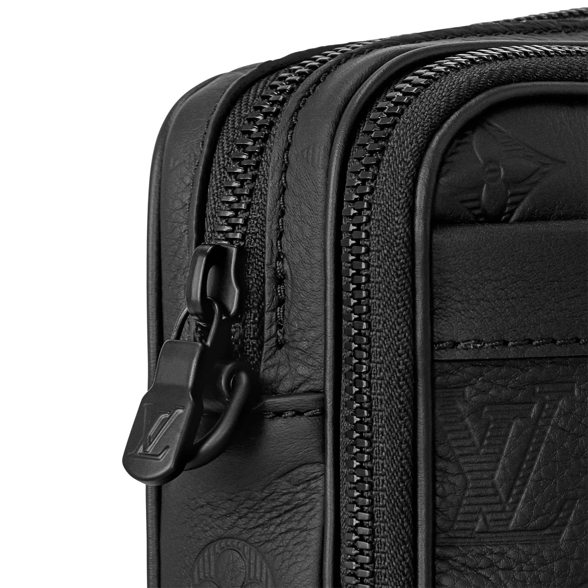 Túi Nano Alpha Monogram Shadow Leather in Đồ Nam