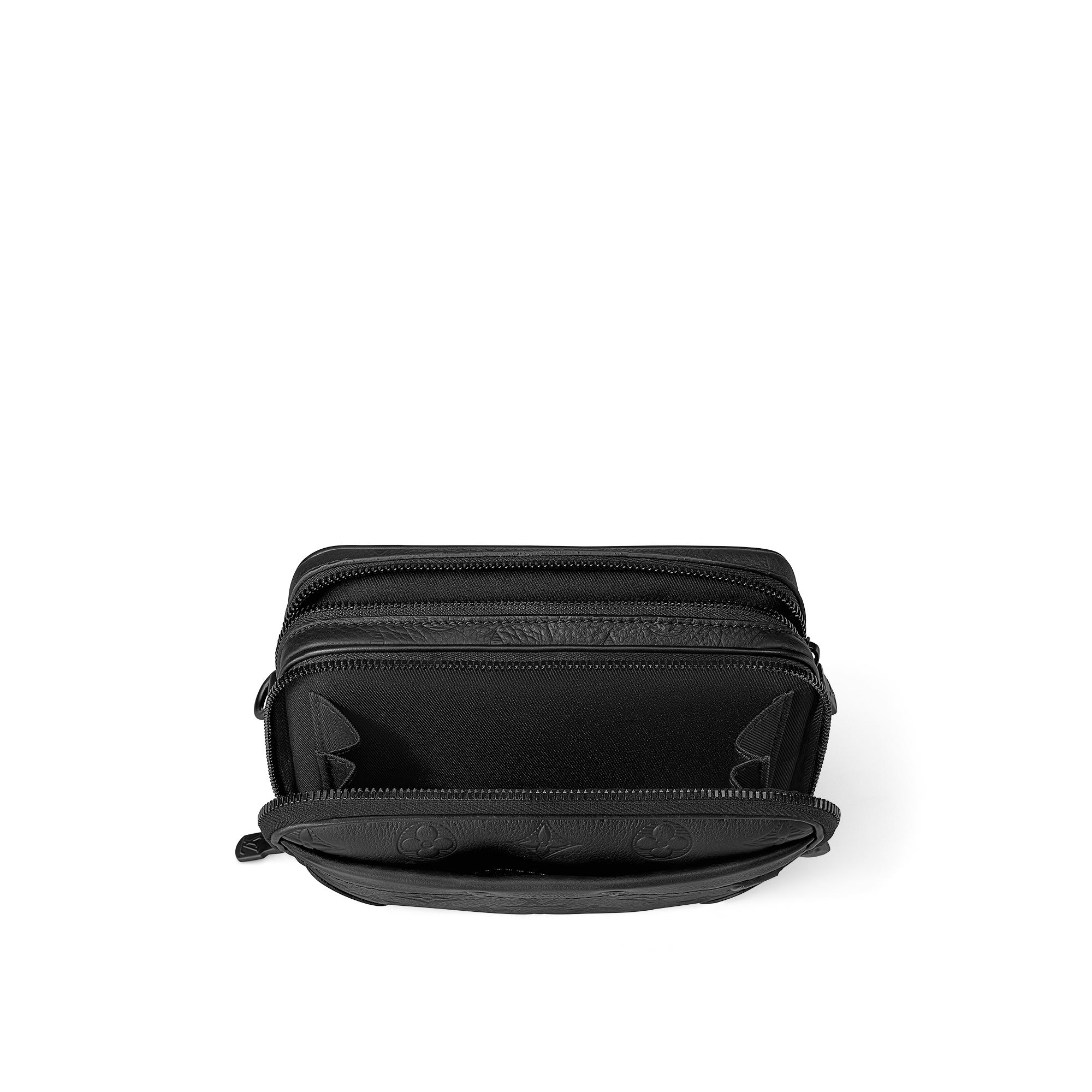 Túi Nano Alpha Monogram Shadow Leather in Đồ Nam