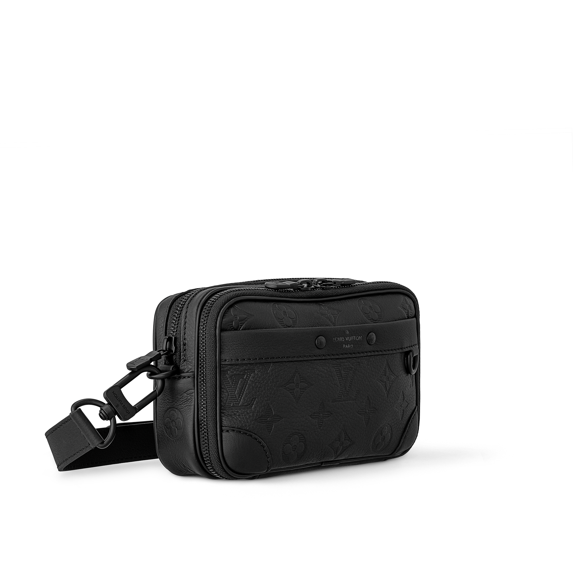 Túi Nano Alpha Monogram Shadow Leather in Đồ Nam