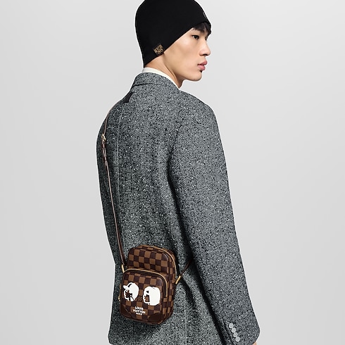 Túi Amazone Damier Ebene Canvas in Túi và Phụ kiện bằng da's Túi xách nam Mới nhất collections by Louis Vuitton (Thu phóng sản phẩm)