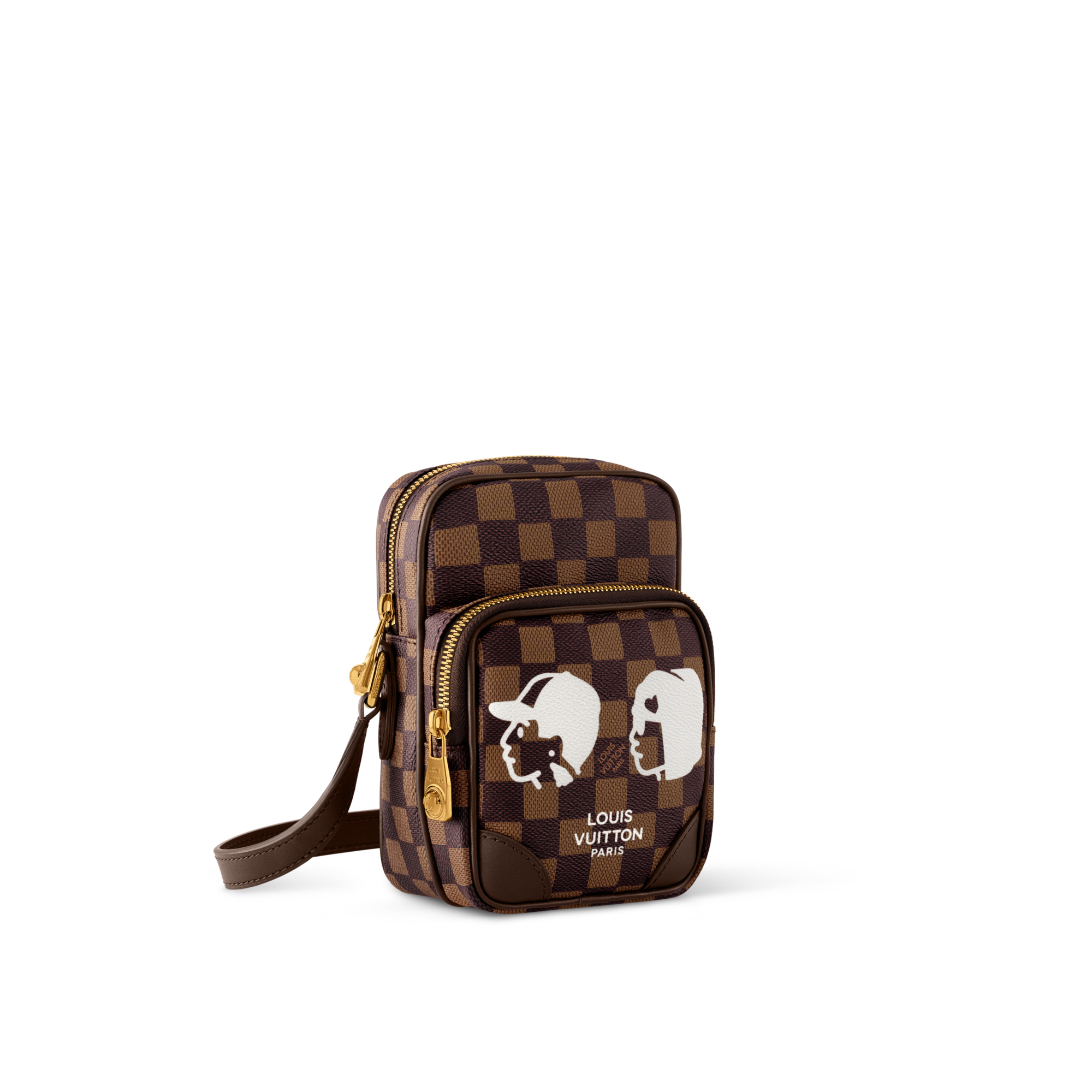 Túi Amazone Damier Ebene Canvas in Túi và Phụ kiện bằng da