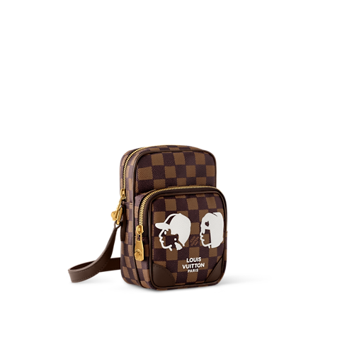 Túi Amazone Damier Ebene Canvas in Túi và Phụ kiện bằng da's Túi xách nam Mới nhất collections by Louis Vuitton (Thu phóng sản phẩm)