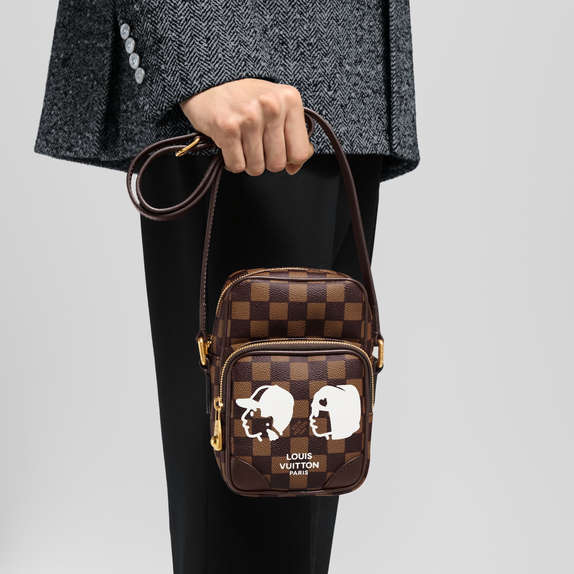 Túi Amazone Damier Ebene Canvas in Túi và Phụ kiện bằng da