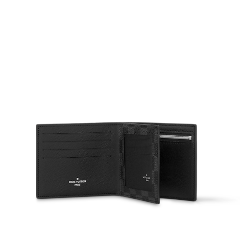 Ví Amerigo Damier Graphite Canvas in Đồ Nam's Dịch vụ cá nhân hóa Phụ kiện bằng da collections by Louis Vuitton (Thu phóng sản phẩm)