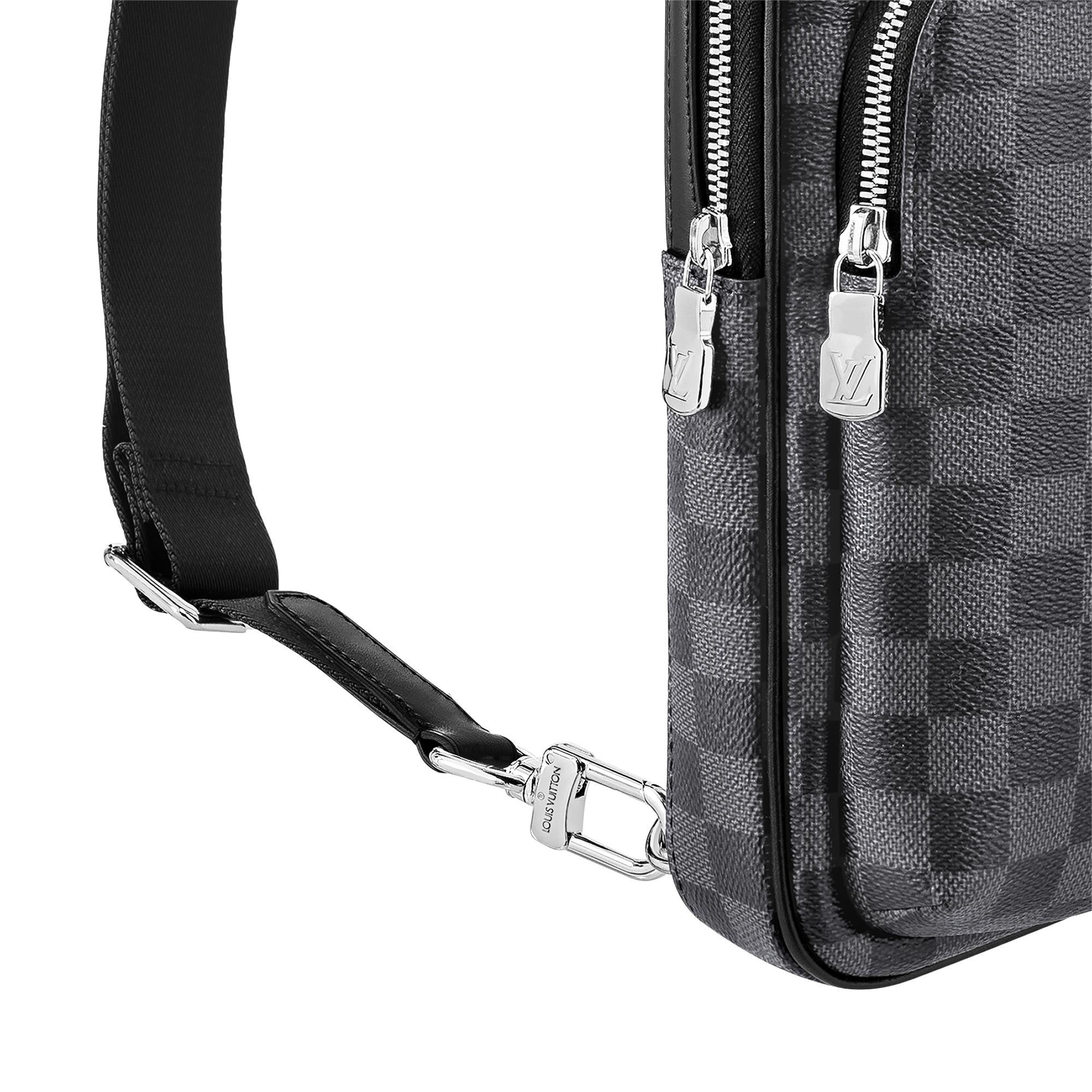Túi Đeo Chéo Avenue NM Damier Graphite Canvas in Đồ Nam