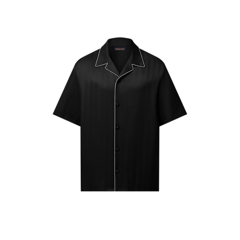 Áo Sơ Mi Lụa in Đồ Nam's Trang phục Áo sơ mi collections by Louis Vuitton (Thu phóng sản phẩm)