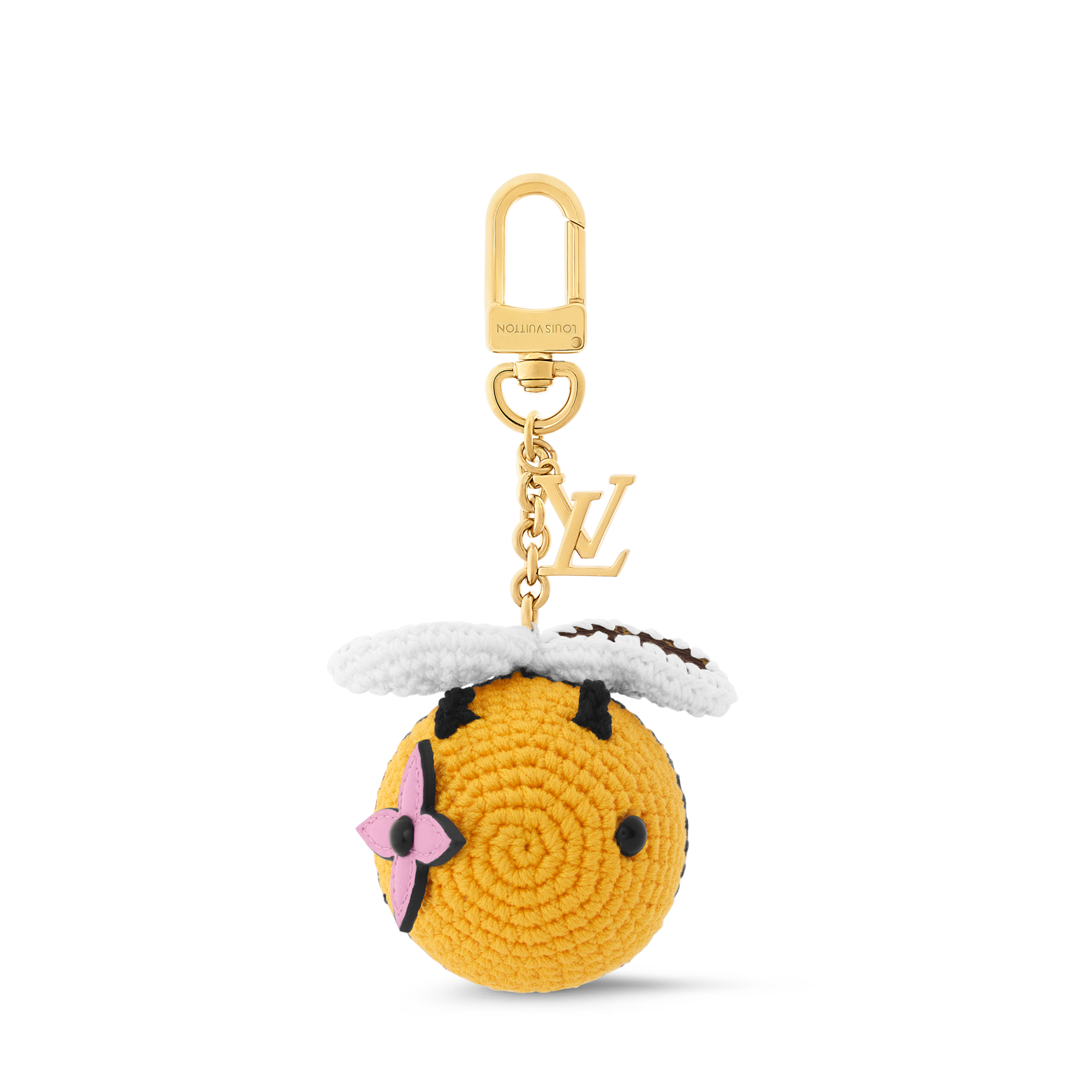 Phụ Kiện Treo Túi Bee LV Crochet . in Đồ Nữ