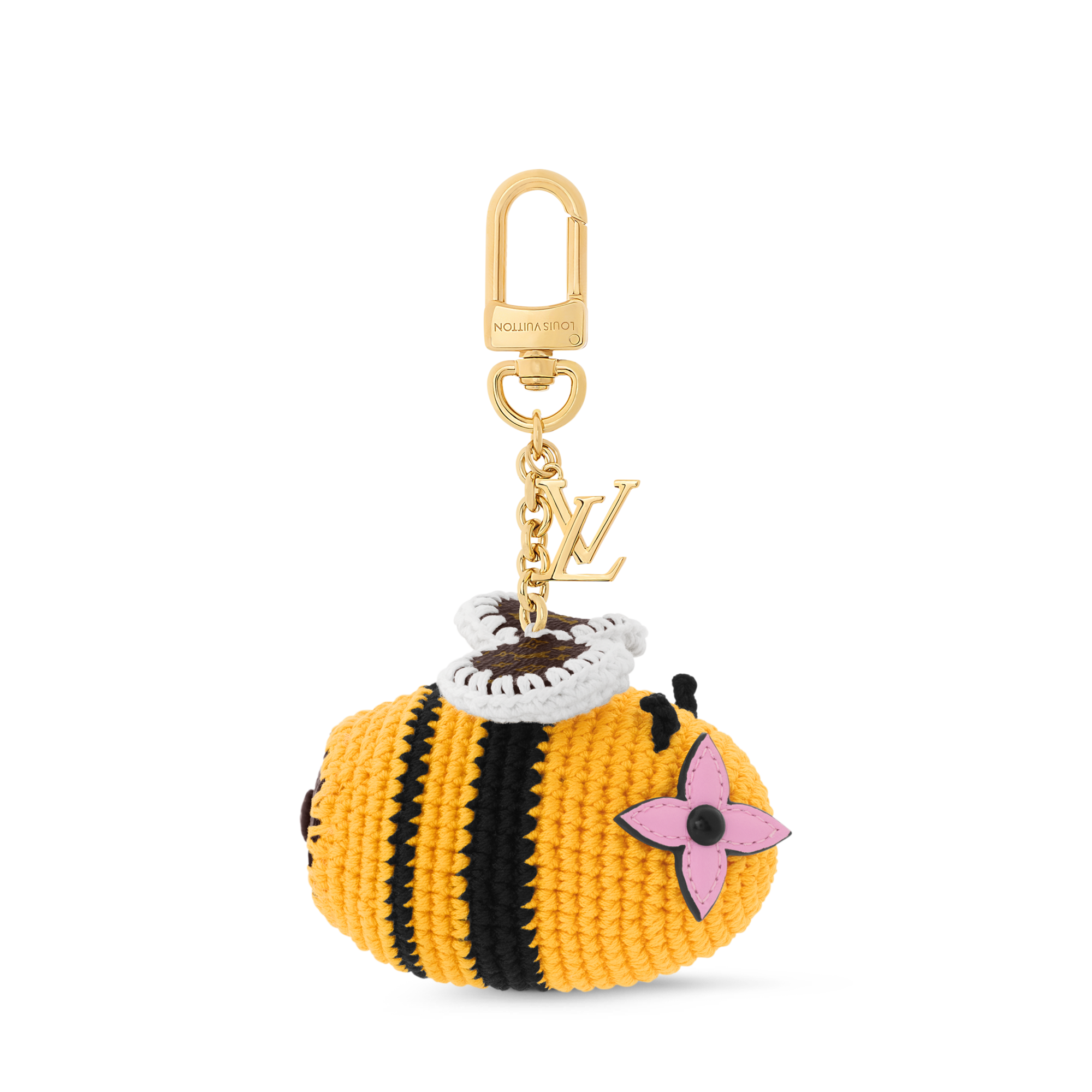 Phụ Kiện Treo Túi Bee LV Crochet . in Đồ Nữ