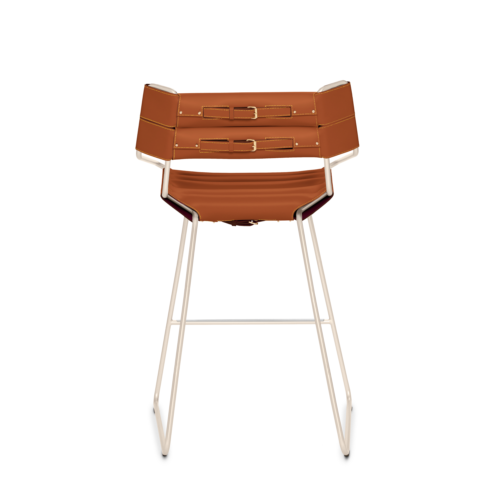 Ghế Belt Bar Stool - Atelier Oï   in Rương, Phụ kiện du lịch và Trang trí nội thất