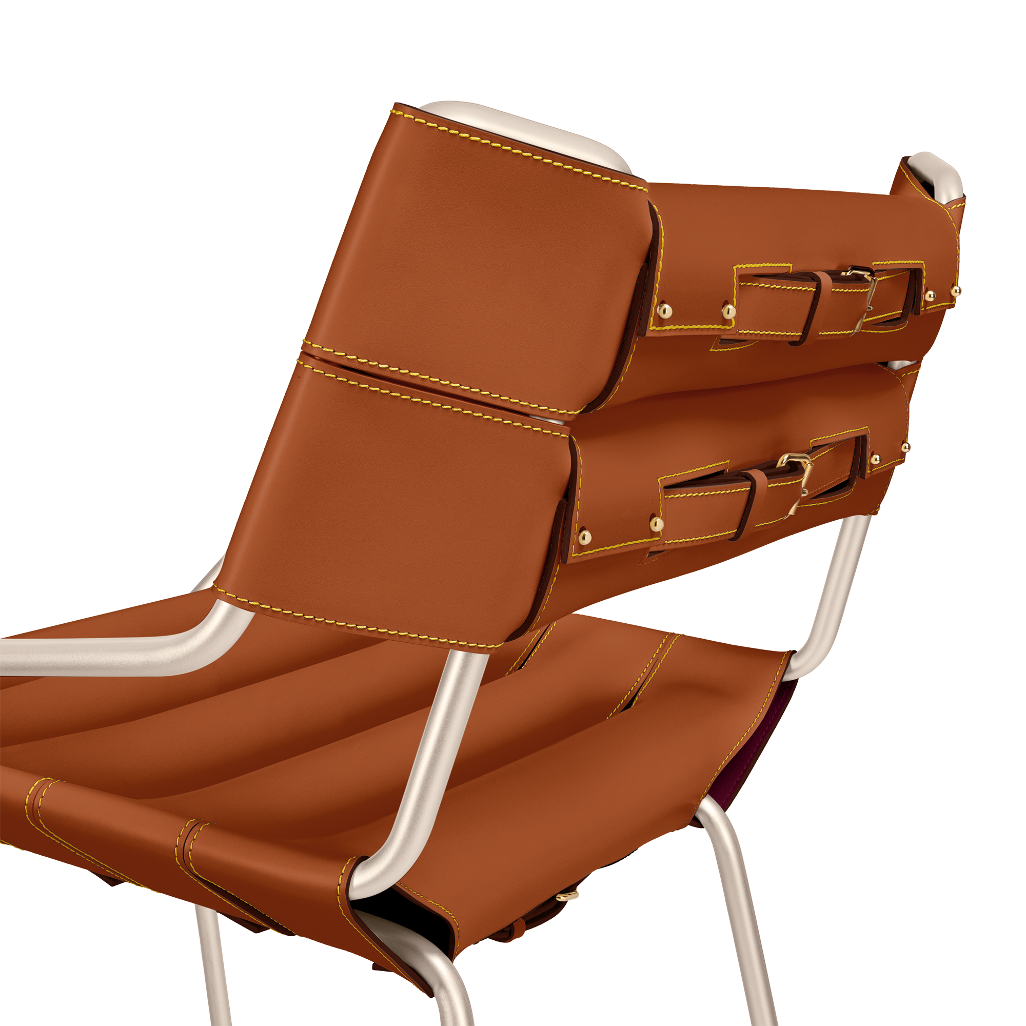 Ghế Belt Bar Stool - Atelier Oï   in Rương, Phụ kiện du lịch và Trang trí nội thất