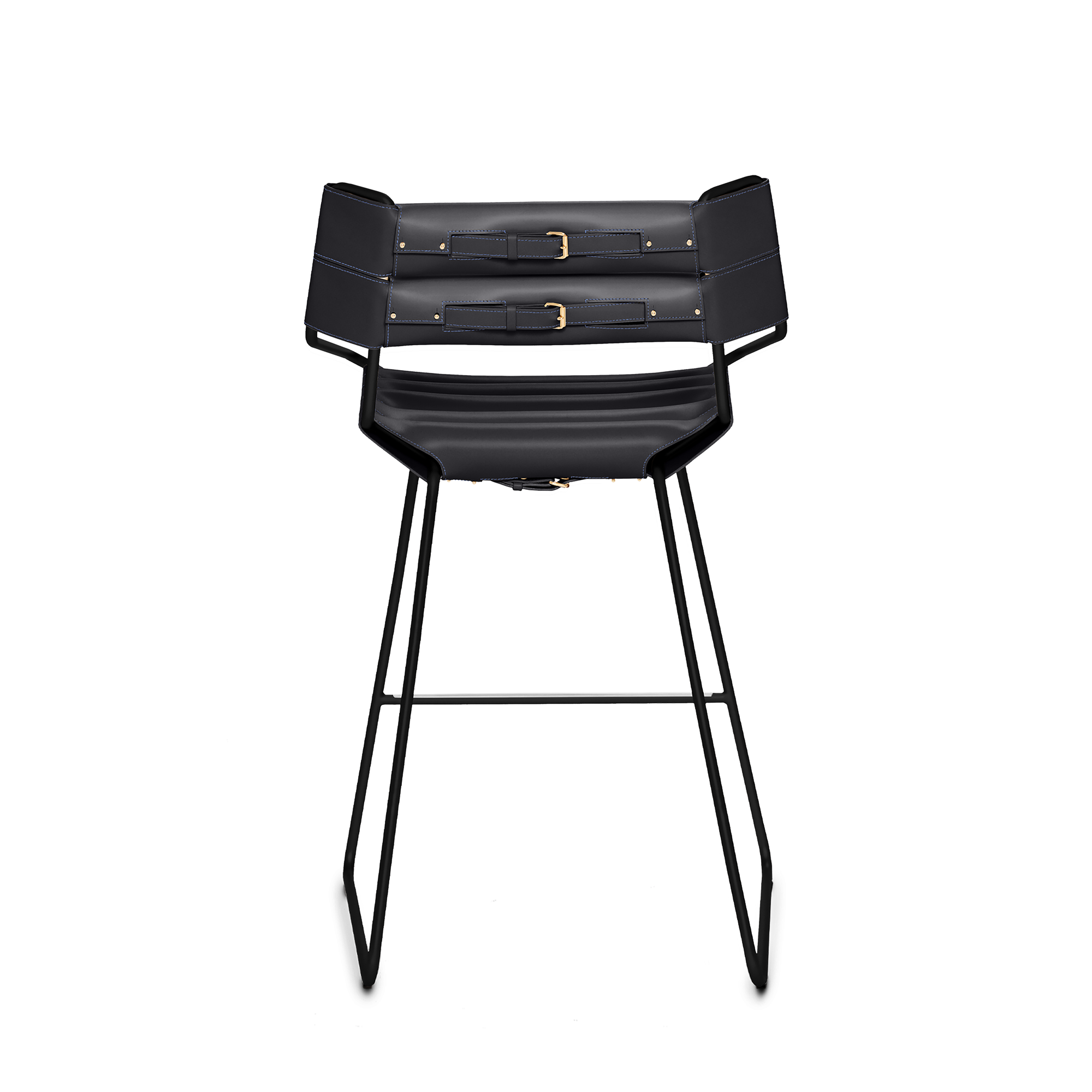 Ghế Belt Bar Stool - Atelier Oï   in Rương, Phụ kiện du lịch và Trang trí nội thất