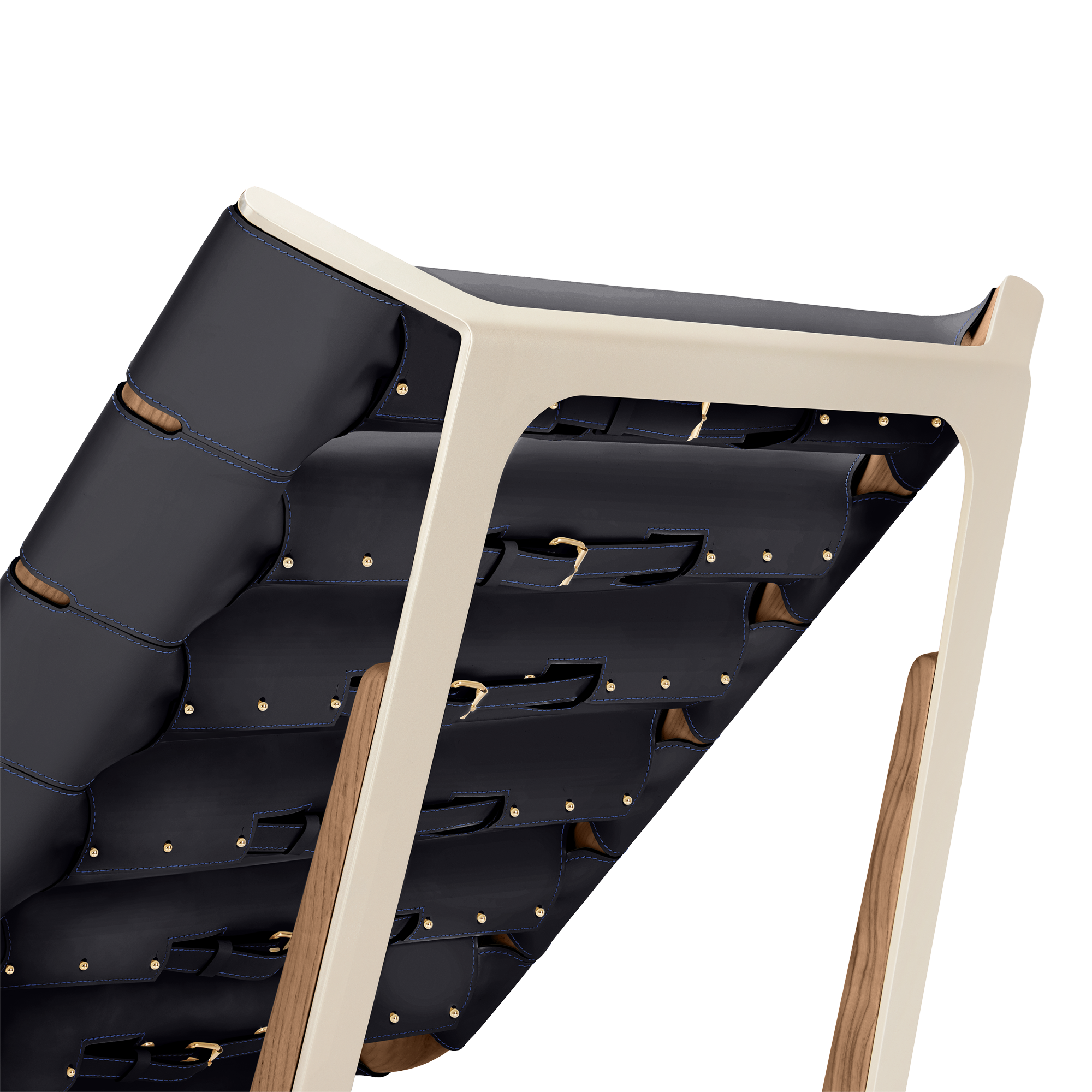 Ghế Belt Lounge Chair - Atelier Oï   in Rương, Phụ kiện du lịch và Trang trí nội thất