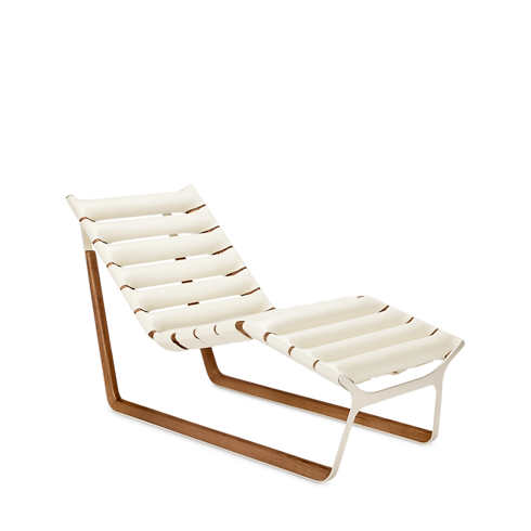 Ghế Belt Lounge Chair Outdoor - Atelier Oï in Rương, Phụ kiện du lịch và Trang trí nội thất's Trang trí nội thất và Nghệ thuật không gian phòng ăn Nội thất collections by Louis Vuitton (Thu phóng sản phẩm)