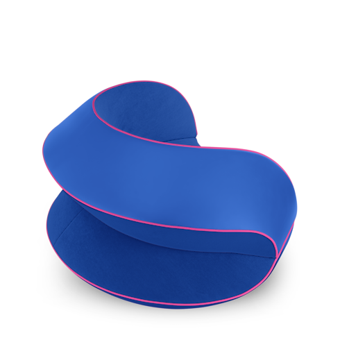 Ghế Binda Armchair - Raw Edges in Rương, Phụ kiện du lịch và Trang trí nội thất's Trang trí nội thất và Nghệ thuật không gian phòng ăn Nội thất collections by Louis Vuitton (Thu phóng sản phẩm)