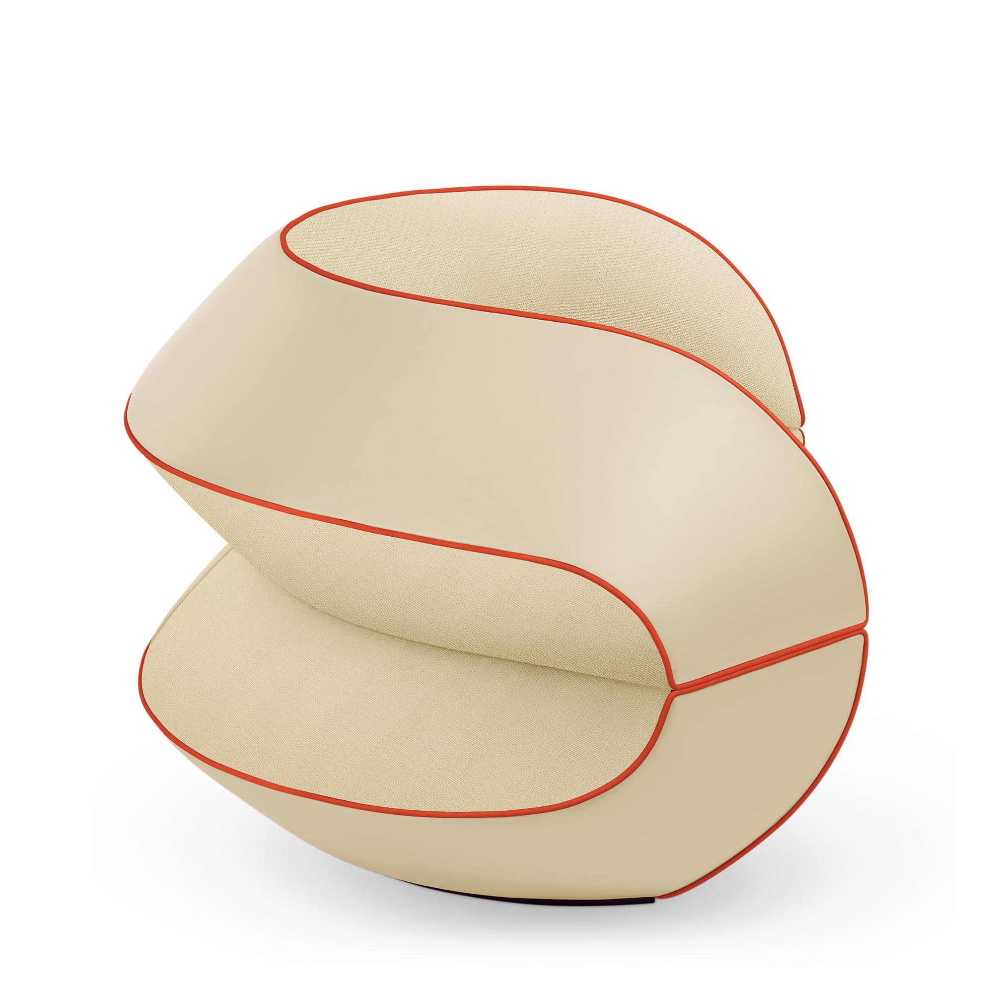 Ghế Binda Armchair - Raw Edges  in Rương, Phụ kiện du lịch và Trang trí nội thất