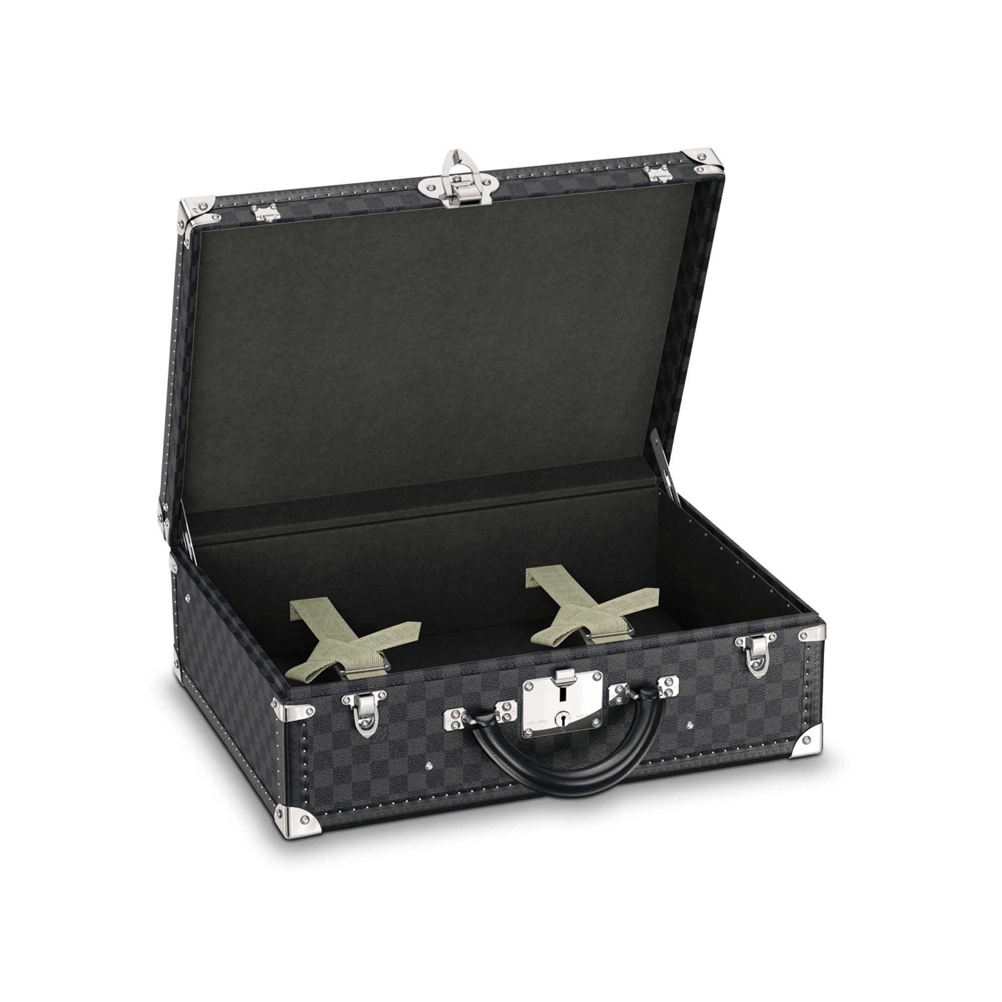 Bisten 50 Damier Graphite Canvas in Đồ Nam