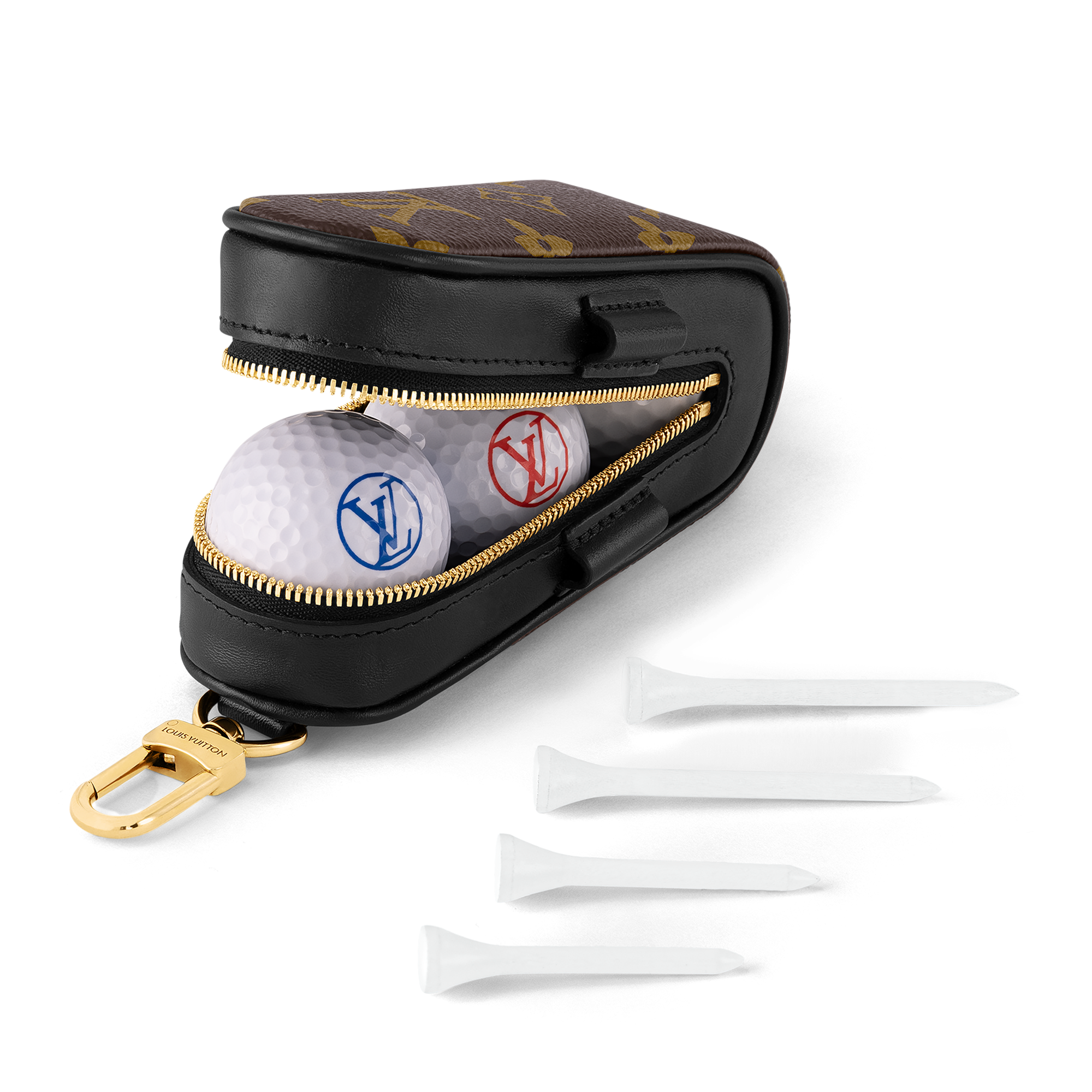 Bộ Chơi Golf Andrews Monogram in Rương, Phụ kiện du lịch và Trang trí nội thất