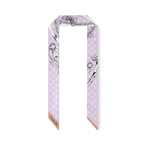 Khăn Lụa Blooming Monogram BB . in Đồ Nữ's Phụ kiện Khăn lụa collections by Louis Vuitton (Thu phóng sản phẩm)