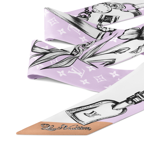 Khăn Lụa Blooming Monogram BB . in Đồ Nữ's Phụ kiện Khăn lụa collections by Louis Vuitton (Thu phóng sản phẩm)