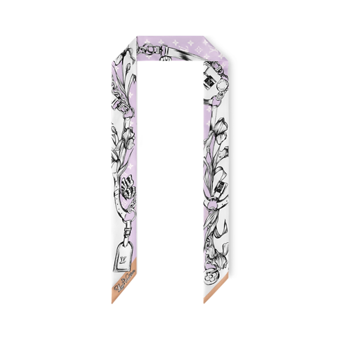 Khăn Lụa Blooming Monogram BB . in Đồ Nữ's Phụ kiện Khăn lụa collections by Louis Vuitton (Thu phóng sản phẩm)