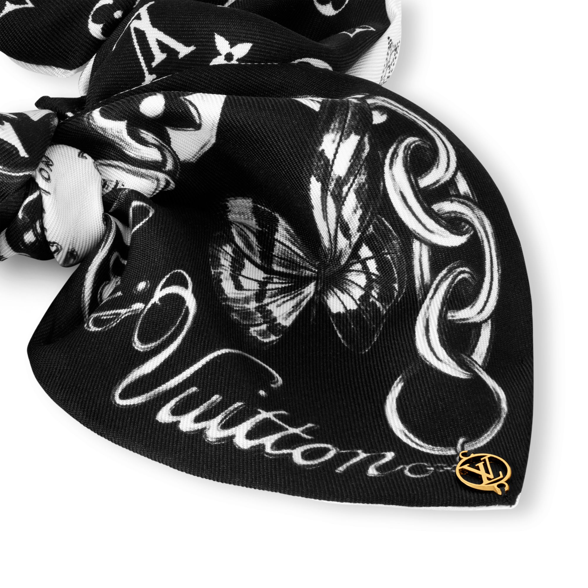 Dây Buộc Tóc Blooming Monogram . in Đồ Nữ