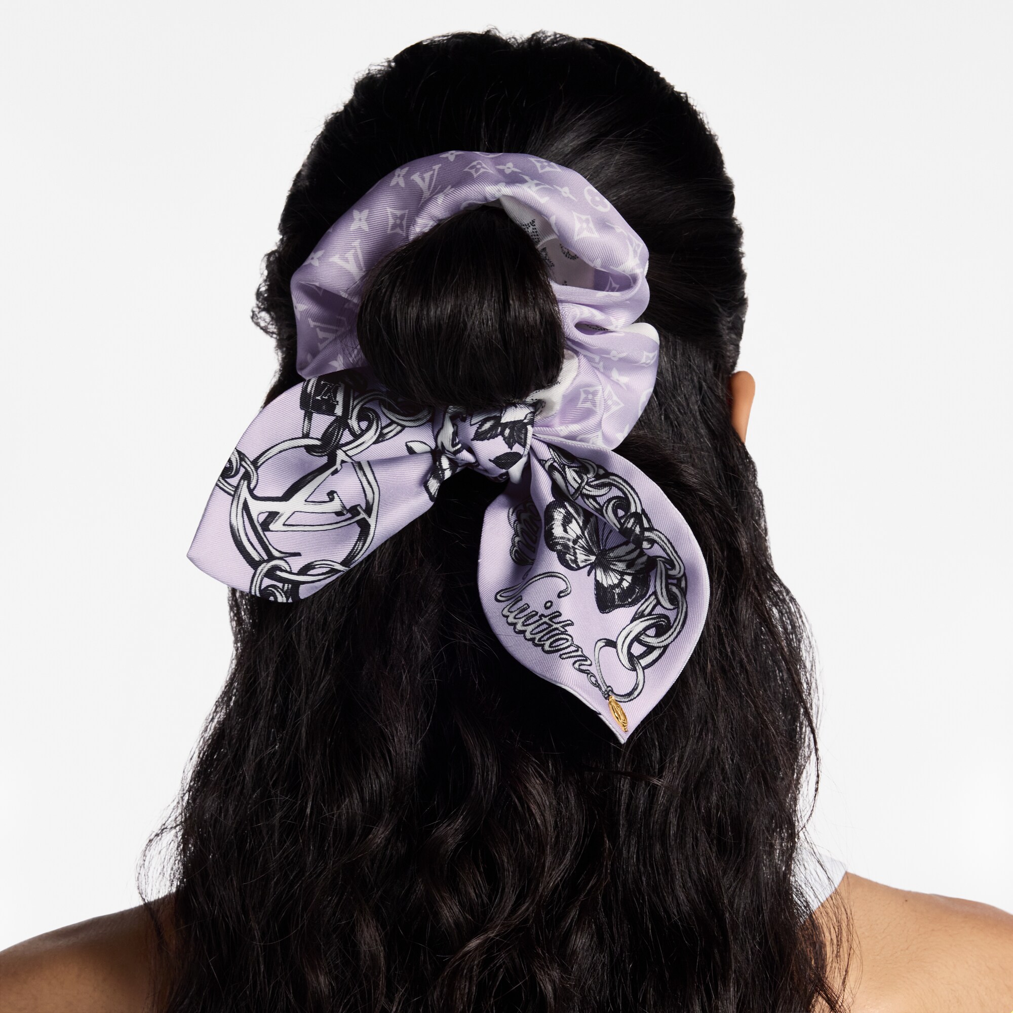 Dây Buộc Tóc Blooming Monogram . in Đồ Nữ