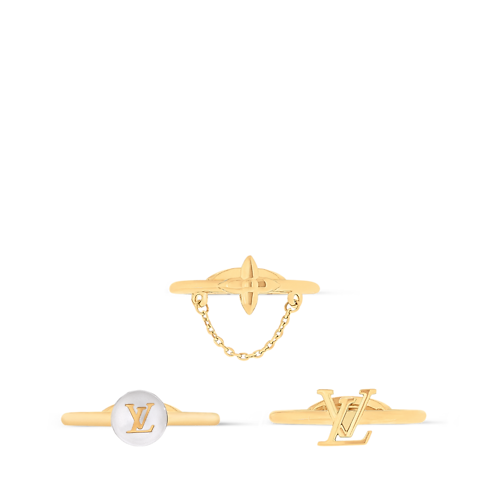 Bộ Nhẫn Blooming Pearls . in Đồ Nữ's Trang sức thời trang Nhẫn collections by Louis Vuitton (Thu phóng sản phẩm)