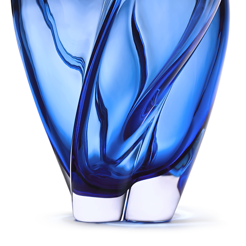 Lọ Blossom Vase - Phiên Bản GM Màu Xanh Dương detail view