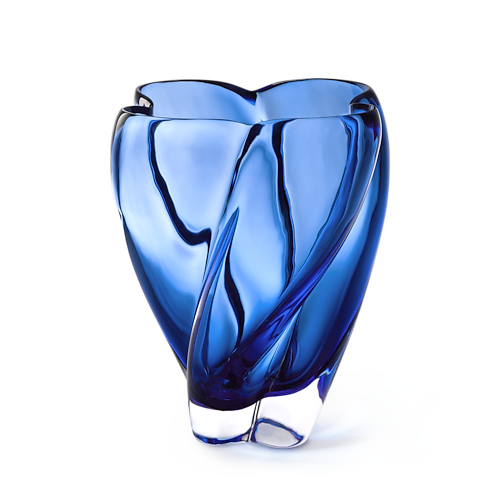 Lọ Blossom Vase - Phiên Bản GM Màu Xanh Dương front view