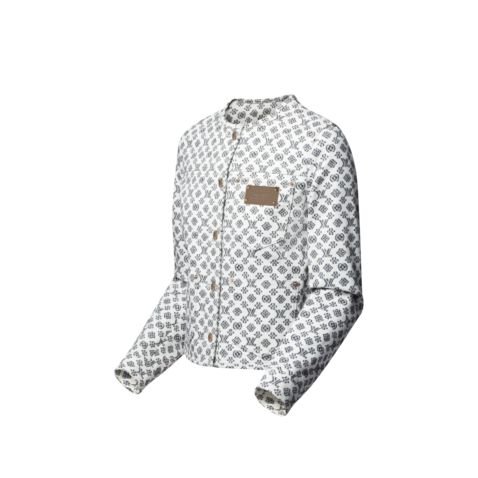Áo Khoác Họa Tiết Monogram  in Đồ Nữ