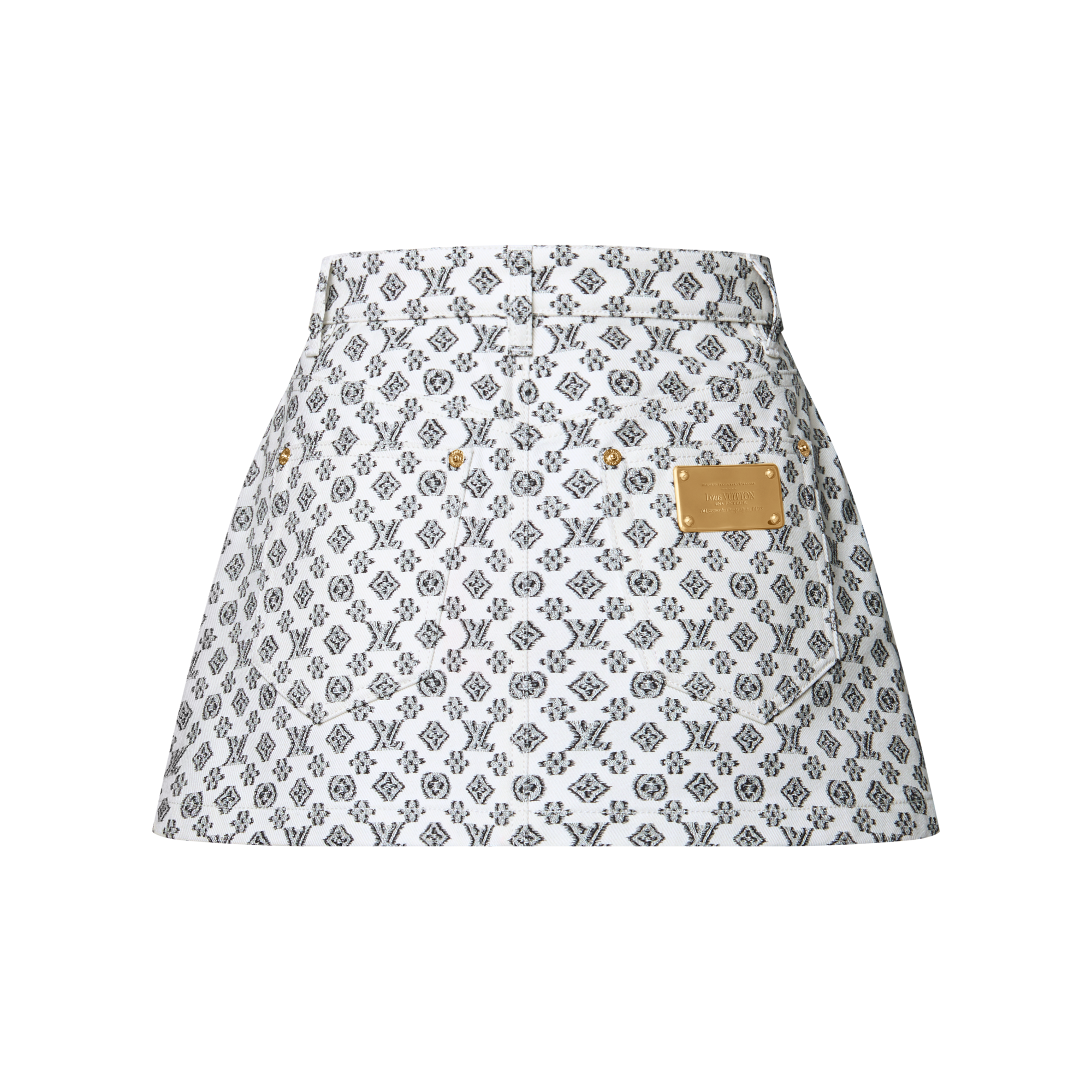 Váy Ngắn Họa Tiết Monogram  in Đồ Nữ