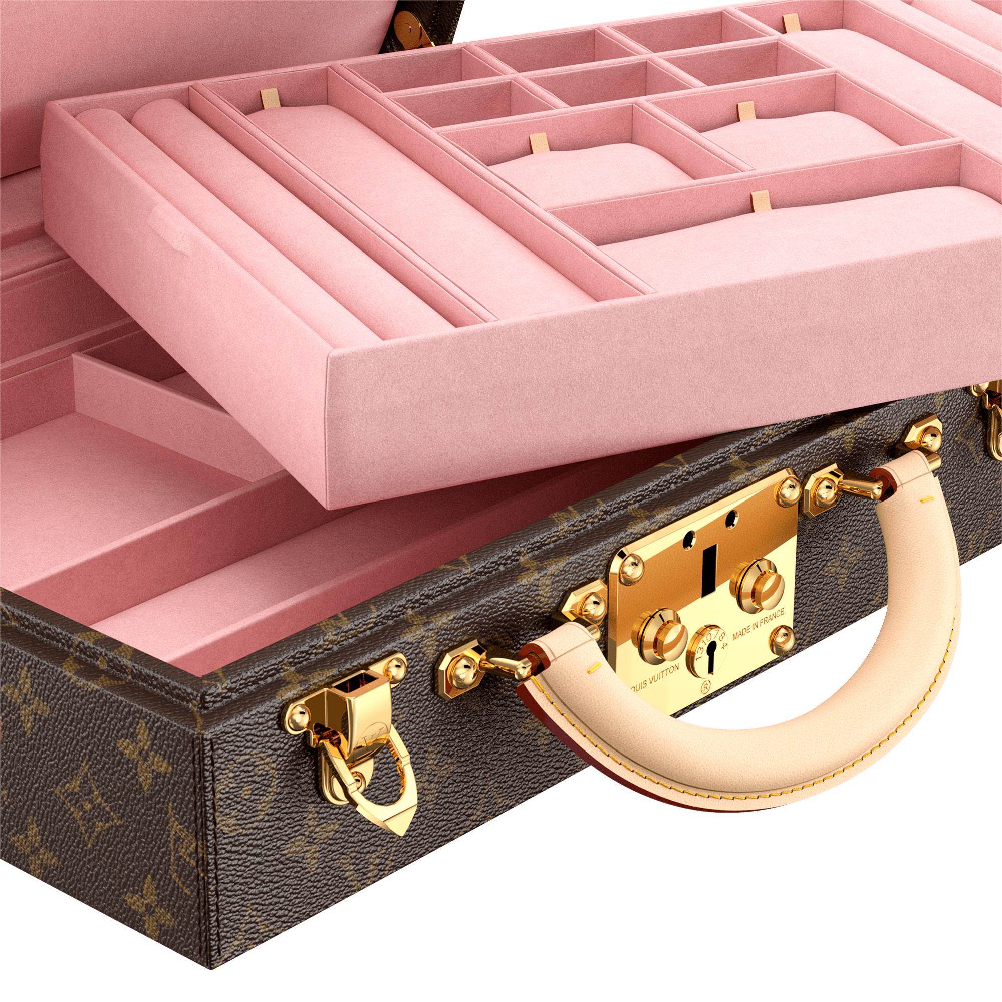 Rương Đựng Trang Sức Boite Bijoux Monogram in Đồ Nam
