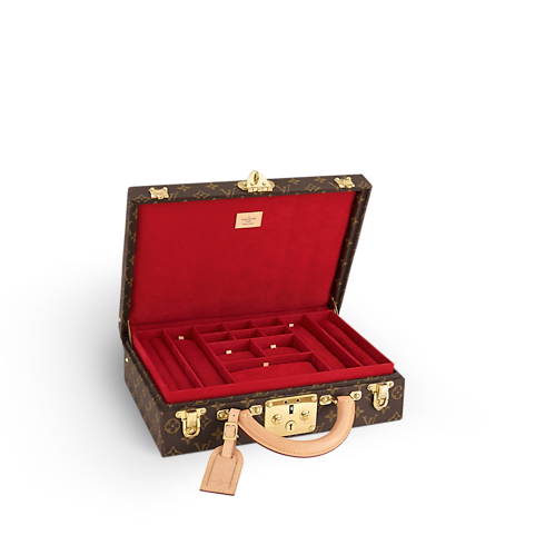 Rương Đựng Trang Sức Boite Bijoux Monogram in Đồ Nam's Du lịch Hardsided Luggage collections by Louis Vuitton (Thu phóng sản phẩm)