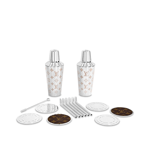 Rương Boîte Cocktail Monogram Macassar in Les Extraordinaires's Rương Hộp đựng collections by Louis Vuitton (Thu phóng sản phẩm)