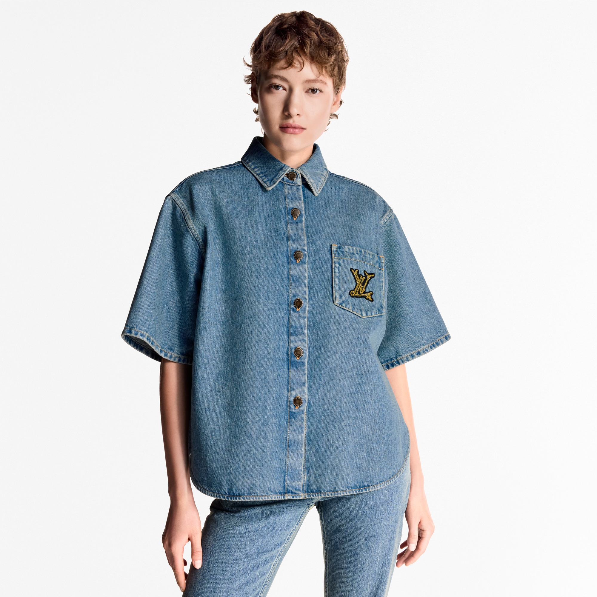 Áo Sơ Mi Denim  in Đồ Nữ