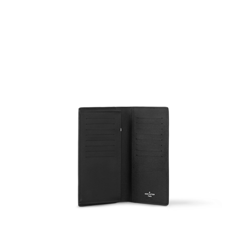 Ví Brazza Da Taiga in Túi và Phụ kiện bằng da's Personalization Leather Goods } collections by Louis Vuitton (Thu phóng sản phẩm)