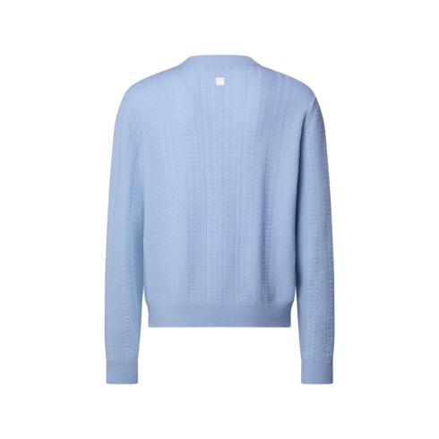 Áo Dệt Kim Len Cashmere in Đồ Nam's Sản phẩm mới } collections by Louis Vuitton (Thu phóng sản phẩm)