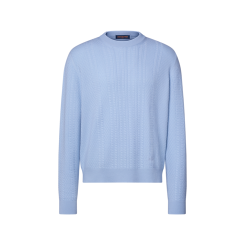 Áo Dệt Kim Len Cashmere in Đồ Nam's Sản phẩm mới } collections by Louis Vuitton (Thu phóng sản phẩm)